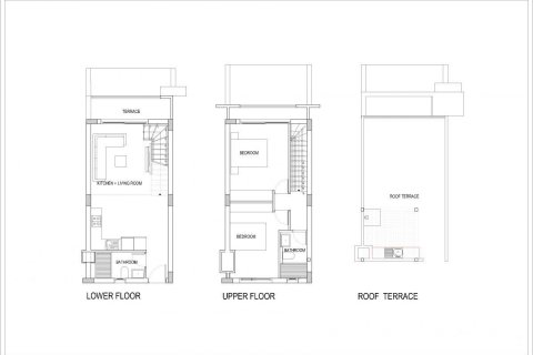 Продажа пентхауса  в Северном Кипре 3 комн., 75м2, №98134 – фото 12