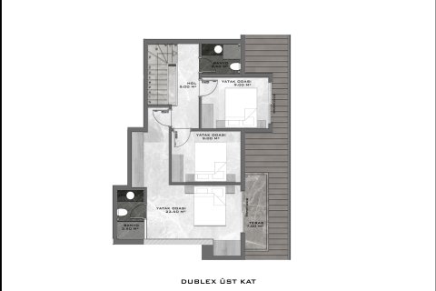 1+1 Wohnung in Mahmutlar, Antalya, Türkei Nr. 219262 - 19