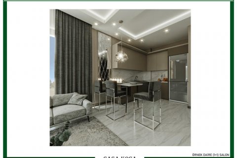 1+1 Lejlighed  i Alanya, Antalya, Tyrkiet Nr. 110418 - 16