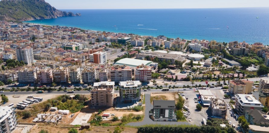 1+1 Lejlighed  i Alanya, Antalya, Tyrkiet Nr. 110418