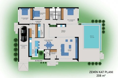 3+1 Villa  in  Nr. 105217 - 18