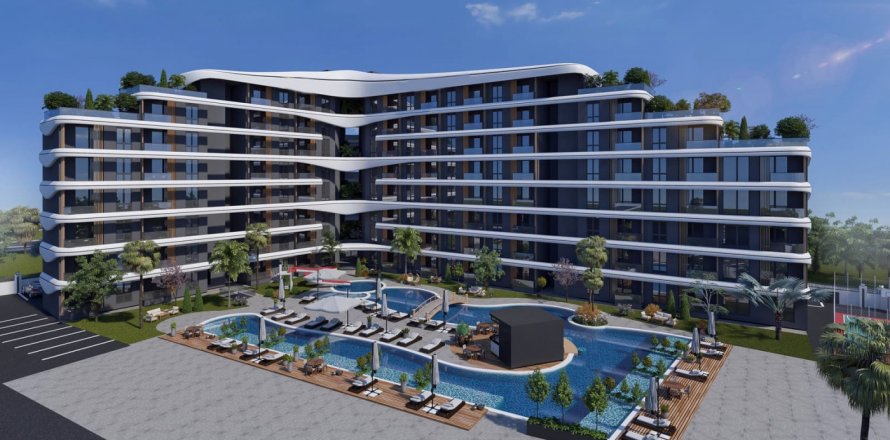 1+1 Lejlighed i Antalya, Tyrkiet Nr. 101806