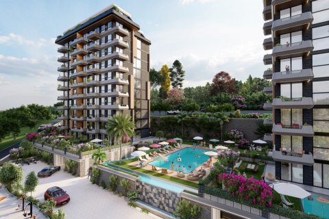 1+1 Wohnung in Alanya, Antalya, Türkei Nr. 101801 - 8
