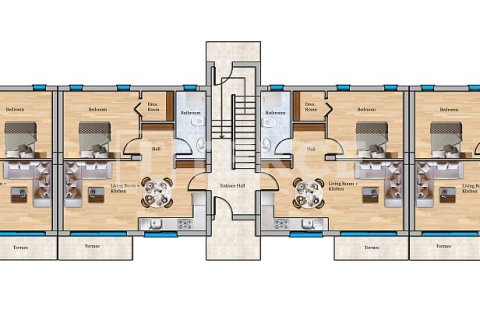 2+1 Takvåning i Famagusta, Nr. 215109 - 27