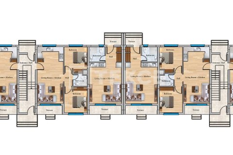 2+1 Takvåning i Famagusta, Nr. 215109 - 25