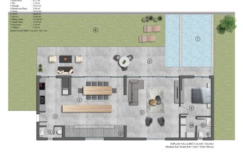 Villa   Konaklı, Antalya, Türkiye №94695 - 25