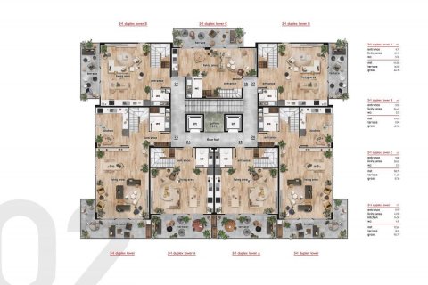 Продажа квартиры в Авсалларе, Анталье, Турция 2 комн., 62м2, №94696 – фото 30
