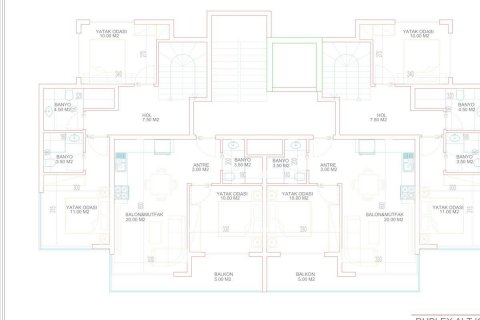 Wohnung in Mahmutlar, Antalya, Türkei Nr. 94787 - 22
