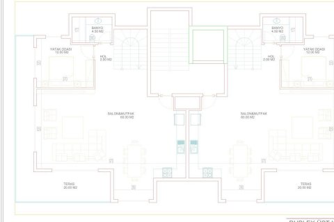 Wohnung in Mahmutlar, Antalya, Türkei Nr. 94787 - 23