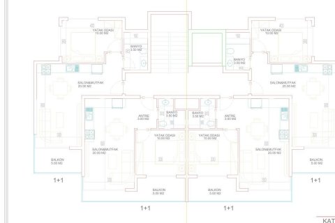 Wohnung in Mahmutlar, Antalya, Türkei Nr. 94787 - 21