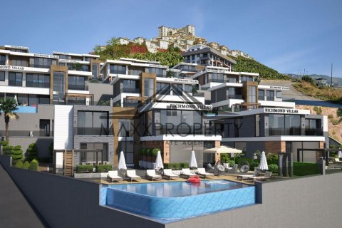 4+1 Villa i Kargicak, Alanya, Antalya, Tyrkiet Nr. 110564 - 5