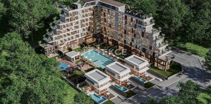 2+1 Lägenhet i Aksu, Antalya, Turkiet Nr. 221461