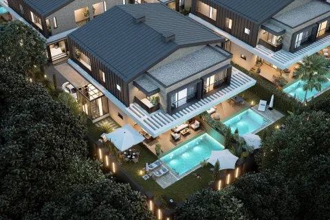 4+1 Leilighet  i Mugla, Tyrkia Nr. 223472