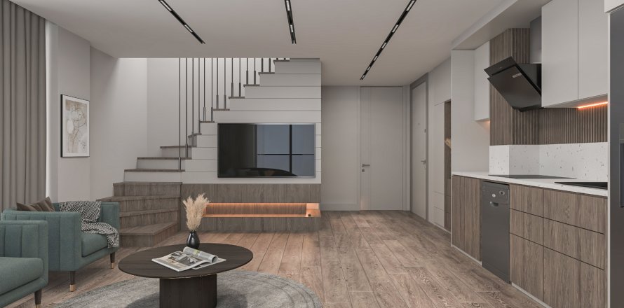 3+1 Apartment  in Antalya, Turkey No. 223468