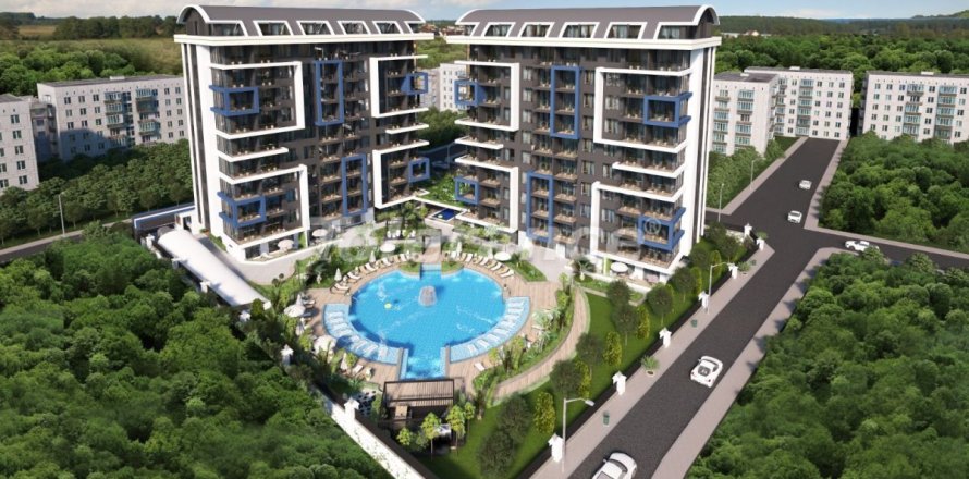 3+1 Leilighet i Alanya, Antalya, Tyrkia Nr. 36941