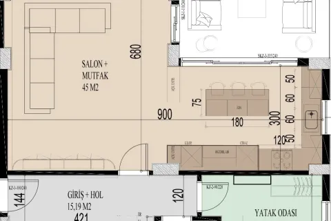 Apartment for sale  in Turkey, 5 bedrooms, 160m2, No. 224081 – photo 20