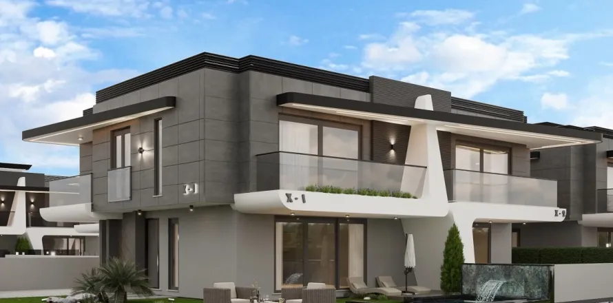 3+1 Lejlighed  i Mugla, Tyrkiet Nr. 224076