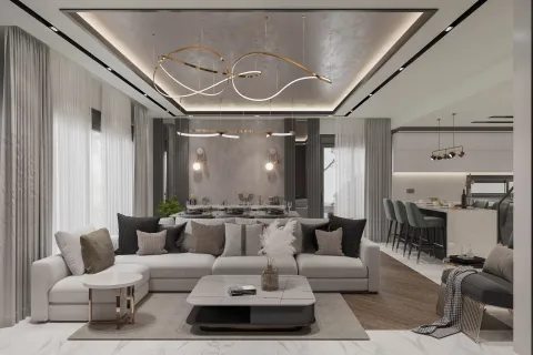 3+1 Lejlighed  i Mugla, Tyrkiet Nr. 224076 - 24