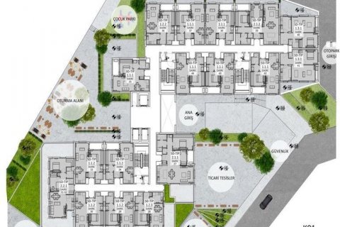پنت هاس در Küçükçekmece، Istanbul ، ترکیه 83 متر مربع. شماره 94412 - 11