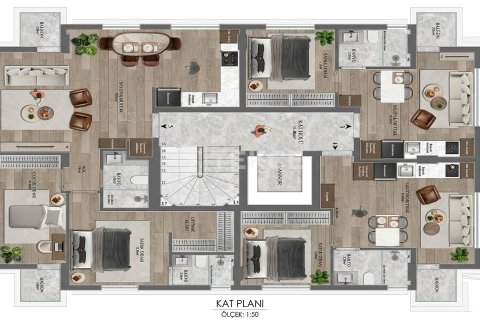 2+1 Wohnung  in Antalya, Türkei Nr. 222390 - 17