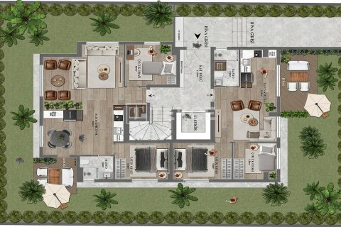 2+1 Lejlighed  i Antalya, Tyrkiet Nr. 222389 - 13