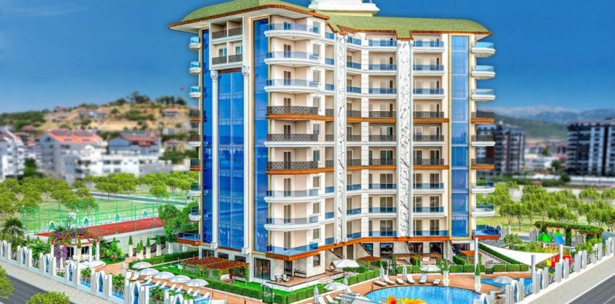 Lägenhet i Alanya, Antalya, Turkiet Nr. 94912