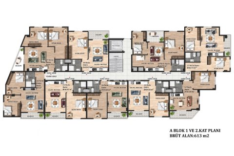 Продажа квартиры в Мерсине, Турция 2+1, 75м2, №238014 – фото 18
