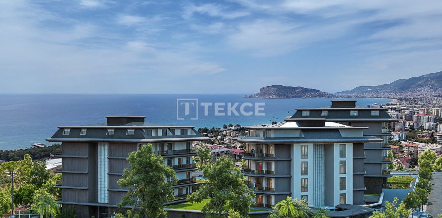 3+1 Lejlighed i Alanya, Antalya, Tyrkiet Nr. 215136