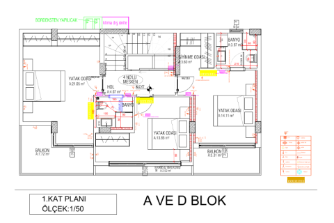 Villa for sale  in Alanya, Antalya, Turkey, 3 bedrooms, 157m2, No. 46634 – photo 21