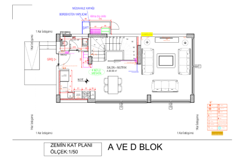 Villa for sale  in Alanya, Antalya, Turkey, 3 bedrooms, 157m2, No. 46634 – photo 22