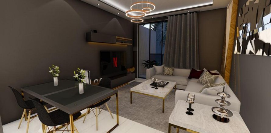 1+1 Leilighet i Loft Garden 4, Gazipasa, Antalya, Tyrkia Nr. 97917