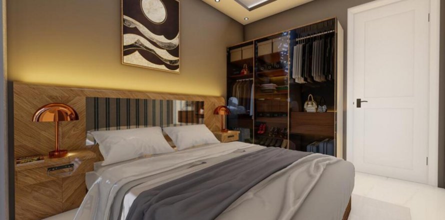 2+1 Lägenhet i Loft Garden 4, Gazipasa, Antalya, Turkiet Nr. 97919