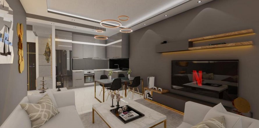 2+1 Leilighet i Loft Garden 4, Gazipasa, Antalya, Tyrkia Nr. 97920