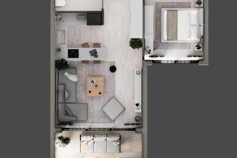 Продажа квартиры в Боазе, Фамагусте, Северный Кипр 1+1, 65м2, №226146 – фото 20