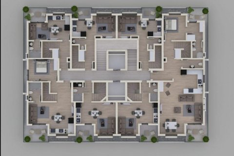 آپارتمان در Alanya ، ترکیه 48 متر مربع. شماره 95068 - 12