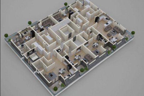 آپارتمان در Alanya ، ترکیه 48 متر مربع. شماره 95068 - 4