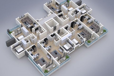 آپارتمان در Alanya ، ترکیه 48 متر مربع. شماره 95068 - 3