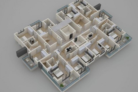 آپارتمان در Alanya ، ترکیه 48 متر مربع. شماره 95068 - 18