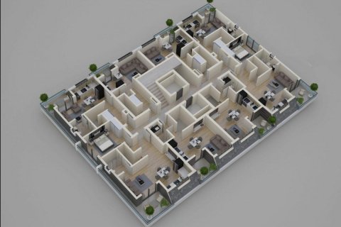 آپارتمان در Alanya ، ترکیه 48 متر مربع. شماره 95068 - 17