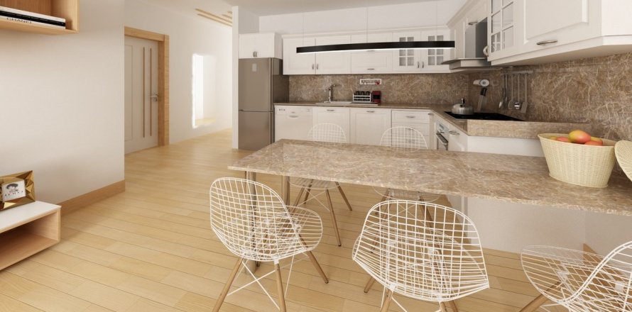 آپارتمان در Kâğıthane، در Konak Residence Istanbul ، ترکیه 2 خوابه ، 72 متر مربع.  شماره 97031