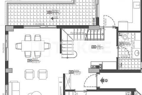 Продажа квартиры в Аксу, Анталье, Турция 3+1, 180м2, №219732 – фото 18