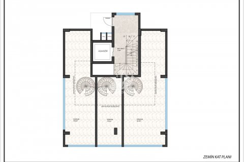 1+1 Wohnung in Demirtas, Alanya, Antalya, Türkei Nr. 98417 - 22