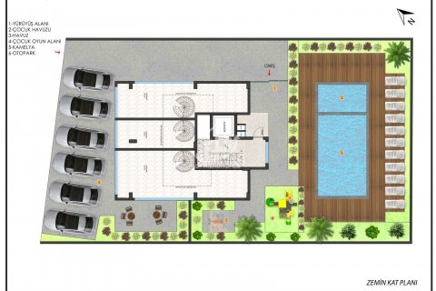1+1 Wohnung in Demirtas, Alanya, Antalya, Türkei Nr. 98417 - 21