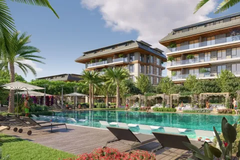 Daire 1+1 Oba, Antalya, Türkiye №219481