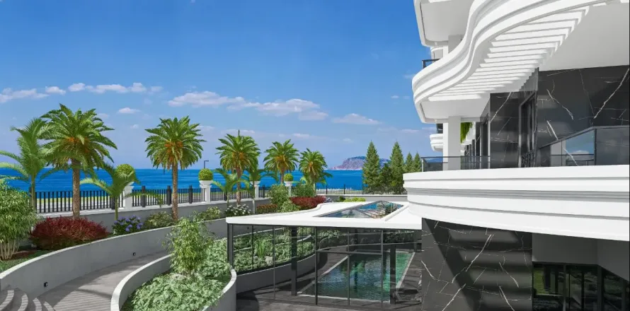 1+1 Lejlighed  i Kestel, Antalya, Tyrkiet Nr. 219479