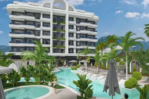 1+1 Lejlighed  i Kestel, Antalya, Tyrkiet Nr. 219479 - 7