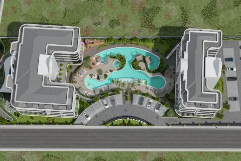 1+1 Lejlighed  i Kestel, Antalya, Tyrkiet Nr. 219479 - 13