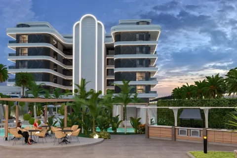 1+1 Lejlighed  i Kestel, Antalya, Tyrkiet Nr. 219479 - 11