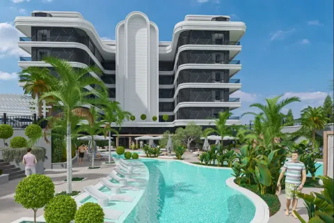1+1 Lejlighed  i Kestel, Antalya, Tyrkiet Nr. 219479 - 8