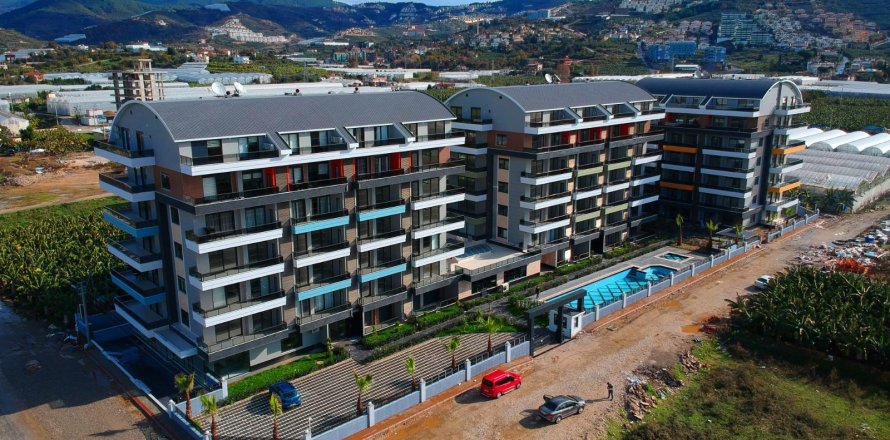 Daire  1+1  Alanya, Antalya, Türkiye №216591